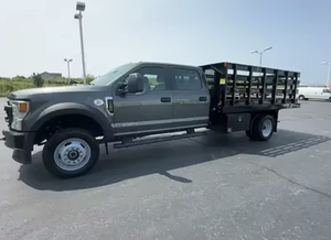 El mejor!! Camión con Plataforma Elevadora Automática AT37G de 37 pies para Ford F-550 2020, Usado para Exportación, Bajo Kilometraje - Product Image 3