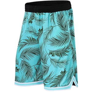 Nouveau short de basket-ball décontracté conception de sublimation imprimé confortable vêtements de sport shorts de basket-ball - Product Image 2