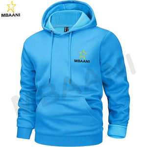 Sudaderas Hombre Sudaderas Pullover en Color Azul Hielo. - Product Image 1