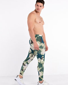 Ropa Deportiva de Compresión sin Costuras para Hombre, Transpirable, con Cierre Elástico en la Cintura, Tela de Spandex/Nylon de 240g, Largo Completo - Product Image 6
