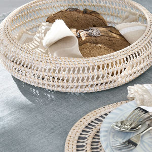 Table à manger Centre de table Bol à fruits décoratif Vente en gros Petits bols créatifs en rotin Badigeon Minimaliste Fête d'affaires - Product Image 2