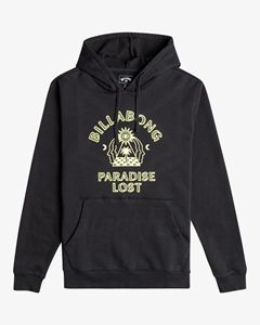 Sweat-shirt à capuche noir pour homme avec imprimé Paradise Lost sur le devant, coupe classique, en molleton de coton, décontracté, pour l'automne - Product Image 6