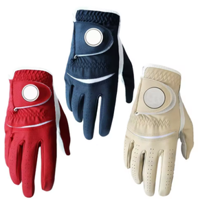Nouvelle arrivée Gants de golf tous temps en cuir personnalisés de haute qualité Gants de golf personnalisés - Product Image 1