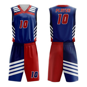 Ropa de baloncesto de secado rápido personalizada OEM, diseño personalizado, uniformes de baloncesto por sublimación para hombres, uniforme de baloncesto para ropa deportiva - Product Image 1