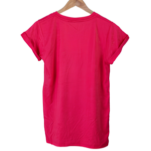 Acid Wash Polyester Jersey <b>T</b>-<b>Shirt</b> Custom <b>Vintage</b> Tee Plain Dyed Oversized Stretchy Women's Streetwear All-Season Wholesale - Product Image 4