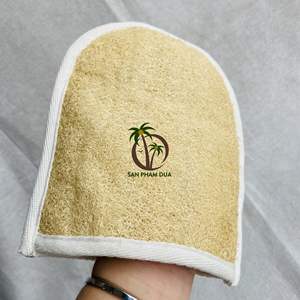 Tampon de luffa nettoyant le corps ou le visage, éponge de luffa écologique, éponge naturelle et de bain, vente en gros - Product Image 2