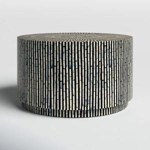 Mesa de Centro de Nácar Hecha a Mano de Alta Calidad y Ecológica, Diseño Moderno, Tamaño Personalizado, Muebles para Sala de Estar, Venta al por Mayor - Product Image 1