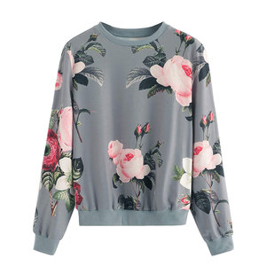 Sweat-shirt pour femme, tendance, en coton doux, confortable, élégant, vêtements décontractés d'hiver, pull-over à la mode pour femme - Product Image 1