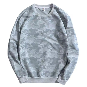 สเวตเชิ้ตผู้ชายคอกลมสีพื้นมีโลโก้ตามสั่ง - Product Image 5