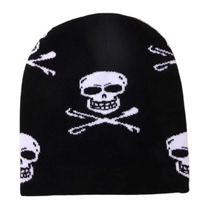 100% Cotton Soft Daily Beanie <b>Hats</b> New Design Fashionable Winter Wear High Quality <b>Printing</b> Pattern Customized Logo Warm <b>Hat</b> - Product Image 2