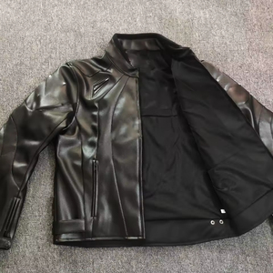 Blouson de moto en cuir haute qualité 2026 avec ensemble de protection 5 pièces, coupe-vent et chaud, équipement de protection pour la conduite tout-terrain - Product Image 3