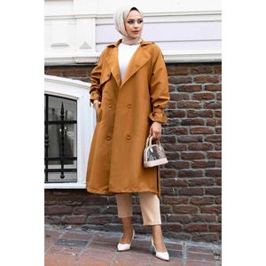 Clima Hijab trincea <span class=keywords><strong>Taba</strong></span> - Product Image 3