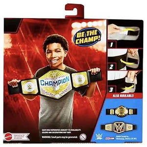Ceinture de championnat des États-Unis pour enfants, jeu de rôle, style authentique, ceinture noire réglable, pour les jeunes de 6 ans et plus, durable - Product Image 5