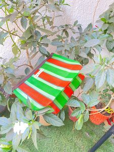 ถุงช้อปปิ้งขนาดใหญ่ที่รีไซเคิลได้เป็นมิตรกับสิ่งแวดล้อมทำจากไนลอนและโพรพิลีนที่ยั่งยืน - Product Image 2