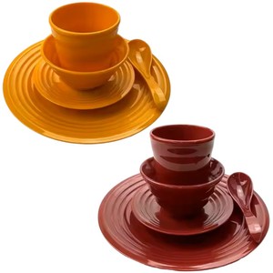 Juego de vajilla de plástico PET biodegradable - Product Image 1