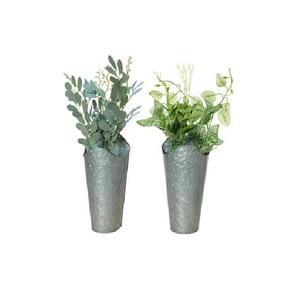 Nouvellement vendu Design classique galvanisé jardinières murales taille personnalisée forme Logo meilleure qualité planteur Pot utilise dans la maison jardin - Product Image 3