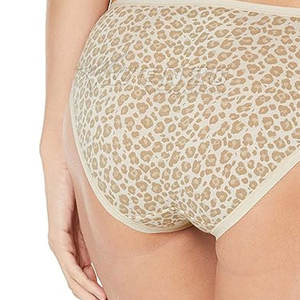 กางเกงในผู้หญิงผ้าฝ้ายถักนุ่ม 100% ระบายอากาศ แห้งเร็ว ดีไซน์เบาสบาย เหมาะสำหรับใส่ในชีวิตประจำวันและใช้ในบ้าน - Product Image 5