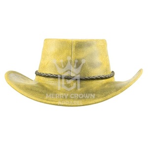 OEM Service Leather Hats New Fashionable Design New Arrival Leather Stylish Hat with Best Selling Price - Product Image 5