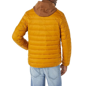 Bangladesh Supplier's <b>Men's</b> Stylish Customized Design Eco-Friendly Breathable 100% Polyester Solid Color <b>Padded</b> Bomber Winter - Product Image 6