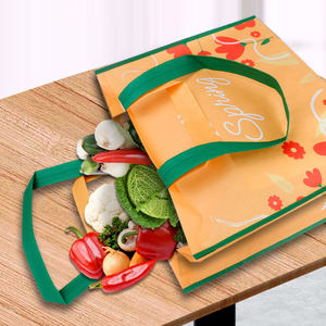 Customizable Non-woven Fabric Shopping Bag with PP Webbing Handles - Product Image 4