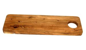 Tabla de cortar de madera maciza de Acacia con mango, Pizza para frutas y accesorios de cocina, bloque de cortar frutas para servir alimentos - Product Image 5