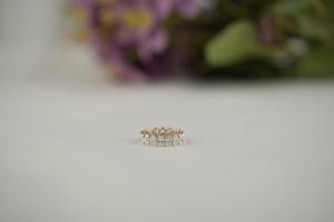 Anillo de diamante cultivado en laboratorio Premium 6,00 quilates corte ovalado VS1 claridad IGI SGL certificado Oro rosa oro plata proveedor al por mayor - Product Image 2