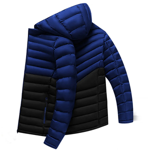 Chaqueta de béisbol para hombre con logotipo personalizado Hip-Hop Flocado Campus Style Street Loose Leather Varsity Bomber para uso diario - Product Image 6
