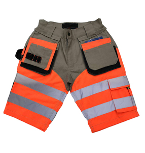 Men's Lightweight Best-Selling Hi Vis Shorts New Arrival <b>Reflective</b> Safety Clothing OEM Wholesale Soft Fabric Latest Design - Product Image 1