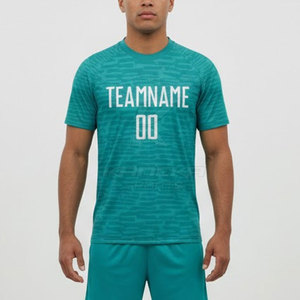 Maillot de sport sublimé à col rond, toucher doux, maille légère de haute qualité, manches courtes, respirant, séchage rapide, idéal pour l'été et les activités sportives - Product Image 5