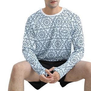 Vêtements de pêche à la sublimation, maillot à manches longues, style élégant, UPF 50+, taille plus, séchage rapide, chemises de pêche à manches longues - Product Image 1