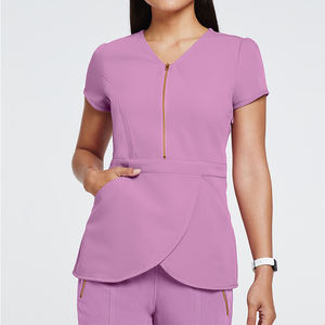 Tenues de travail médicales confortables en coton 100% de haute qualité pour les femmes, les infirmières, les dentistes, les cliniques - Product Image 4