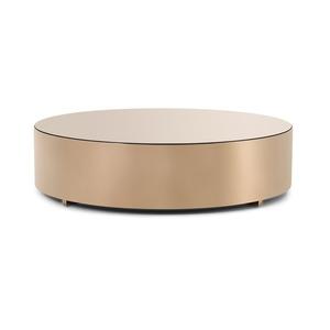 style living room furniture round modern Silver metal legs Modern Metal Side <b>Table</b> - Product Image 3
