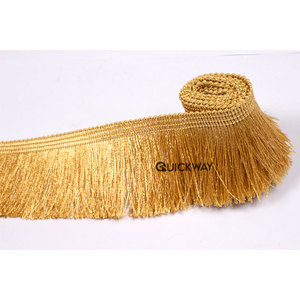 High Quality Design Bullion Fringe Hot Sales Custom Made Bullion Fringe for Decoration Bullion Fringe - Product Image 4