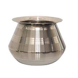 Olla de cocina de aluminio de Calidad exclusiva, olla redonda martillada para cocinar alimentos del mejor exportador de la India - Product Image 6