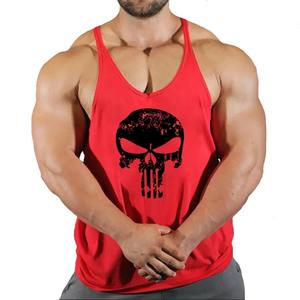 Débardeur de Fitness imprimé araignée chemise de Fitness Muscle débardeur unique pour hommes sweat sans manches pour hommes hauts pour hommes vêtements de Fitness - Product Image 5