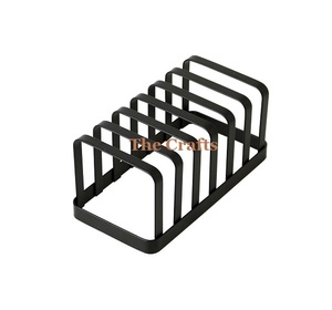 Porte-pain en fer de couleur noire avec la meilleure qualité Porte-pain en forme et taille personnalisés à bas prix - Product Image 2