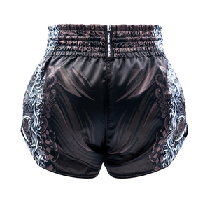 Pantalones Cortos Deportivos Ligeros Sublimados con Estampado Personalizado de Alta Calidad, Pantalones Cortos Especiales para Gemelos, Elásticos, de Secado Rápido, para Muay Thai y Artes Marciales - Product Image 6