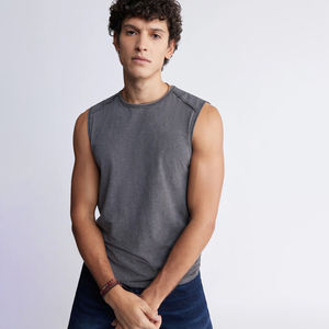 Camiseta sin mangas de secado rápido para hombre al mejor precio, camiseta sin mangas de gimnasio de nuevo diseño, ropa de verano de punto transpirable informal - Product Image 2