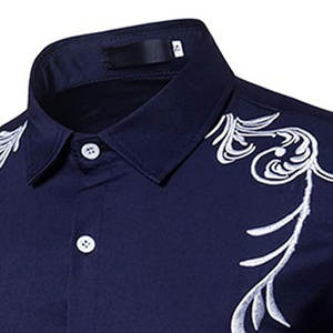 Camisas bordadas de manga larga para hombre, ropa informal de verano, superventas, precio barato, gran oferta, camisas bordadas - Product Image 5