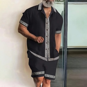 2025 nueva tendencia deportes para hombres conjunto de 2 piezas moda Simple West Coast transpirable negocios Casual sudaderas con capucha sudadera para primavera - Product Image 2