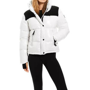 <b>Cheap</b> Price High Quality Women <b>Puffer</b> <b>Jackets</b> Plus Size Breathable Knitted Stand Collar Polyester Filled Winter Sale - Product Image 1