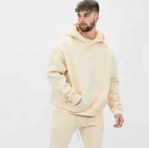 Sudadera con capucha de diseño de logotipo personalizado French Terry de algodón 100% para hombre - Product Image 5