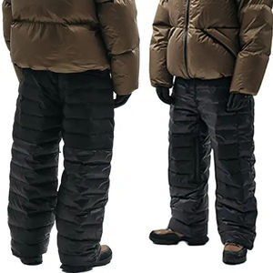 Pantalones de Plumón de Alta Calidad al por Mayor, 100% Poliéster, Impermeables, Transpirables, Estilo Holgado, Resistentes al Viento para Snowboard - Product Image 3