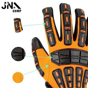 Guantes de Seguridad Resistentes a Impactos y Cortes, Guantes de Trabajo de Construcción con Protección TPR - Product Image 4