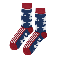 VN fabricant personnalisé équipage Golf chaussette Jacquard drapeau motif Logo étiquette Pack séchage rapide unisexe respirant épais athlétique sportif
