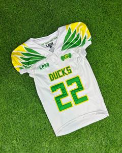 ชุดอเมริกันฟุตบอลชุดเดรสแขนสั้นระบายอากาศสีพื้น - Product Image 1