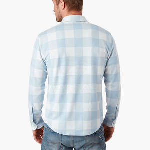 Chemise en flanelle pour homme, dernier style, 100% coton, automne, haute qualité, écologique, avec logo personnalisé, produits les plus vendus - Product Image 5