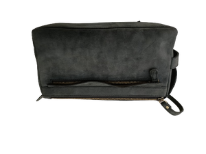 Unisex Handy <b>Travel</b> <b>Organizer</b> Customized Genuine Olive Leather for Toiletry <b>Bag</b> High Selling Fashionable Durable Cosmetic - Product Image 5