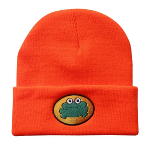 Gorro cálido de invierno unisex, gorro de algodón de color sólido, logotipo bordado personalizado para viajes, deportes de invierno, disponible al por mayor - Product Image 1