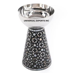 Porte-encens noir en bois nouveauté fait à la main Bakhoor dernière Collection parfum décoratif de table Mubkhar - Product Image 1